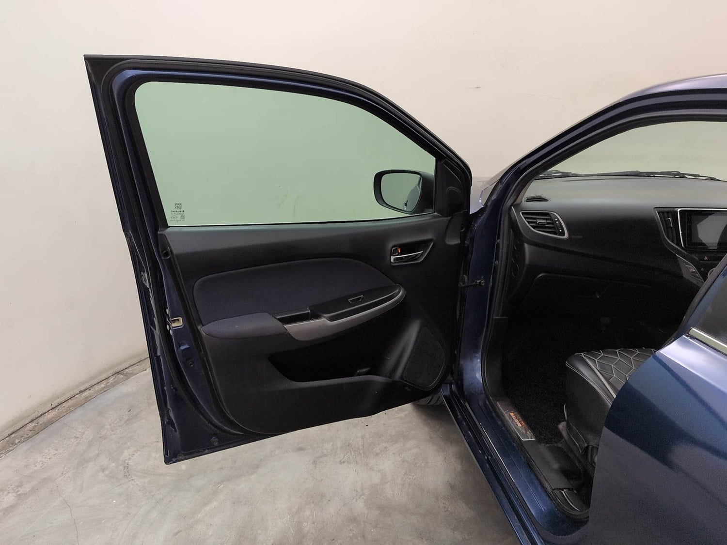 Used 2019 Maruti Suzuki Baleno Alpha Automatic Petrol Automatic interior LEFT FRONT DOOR OPEN VIEW