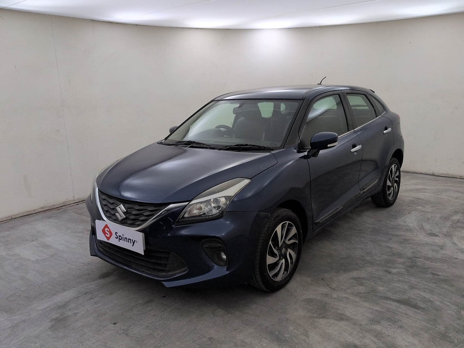 Used 2019 Maruti Suzuki Baleno Alpha Automatic Petrol Automatic exterior LEFT FRONT CORNER VIEW