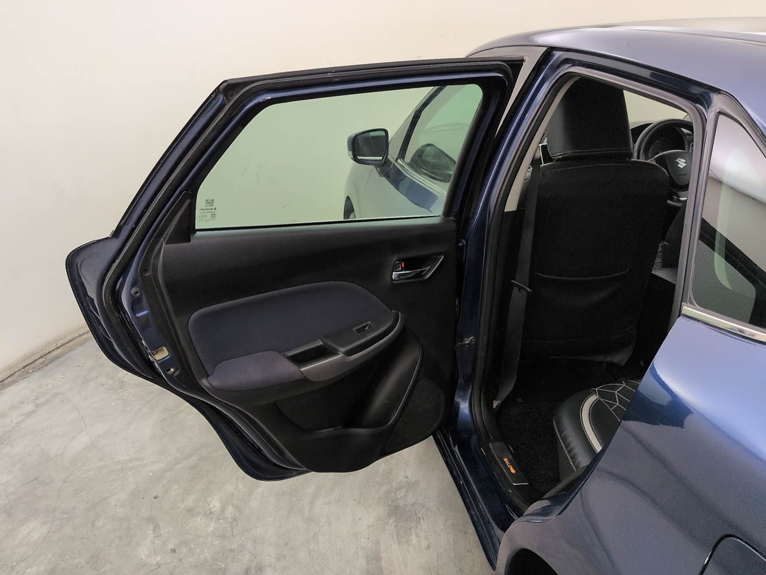 Used 2019 Maruti Suzuki Baleno Alpha Automatic Petrol Automatic interior LEFT REAR DOOR OPEN VIEW
