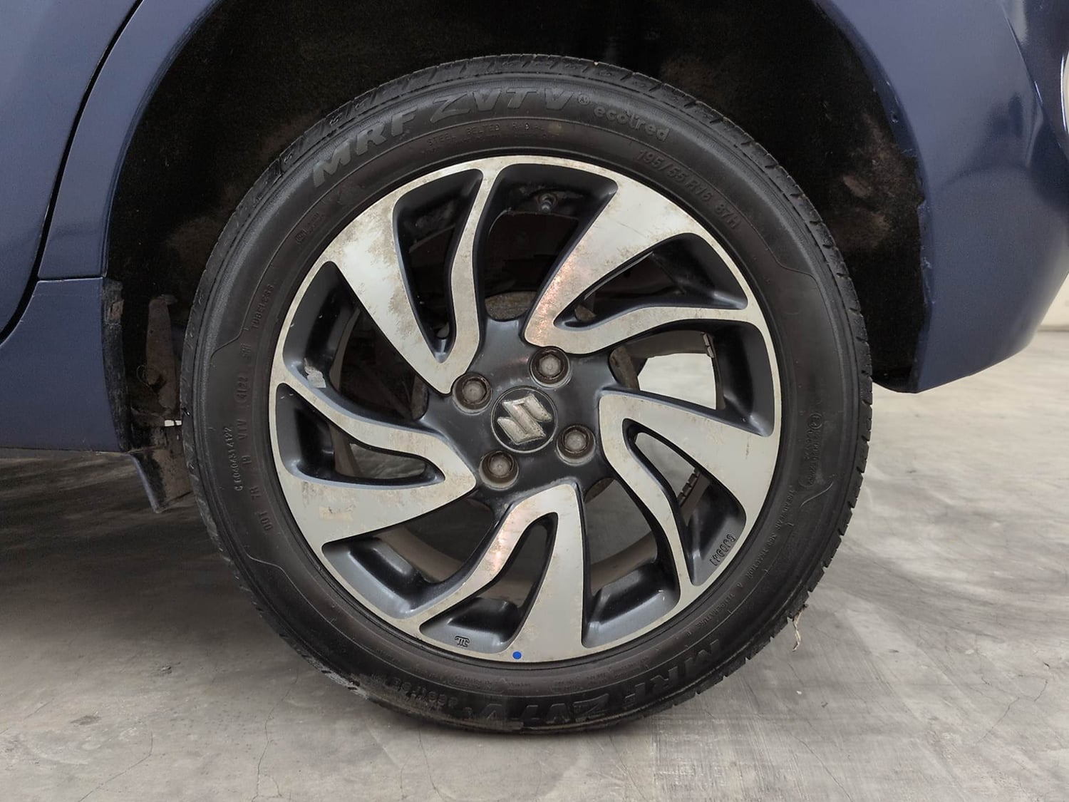 Used 2019 Maruti Suzuki Baleno Alpha Automatic Petrol Automatic tyres LEFT REAR TYRE RIM VIEW
