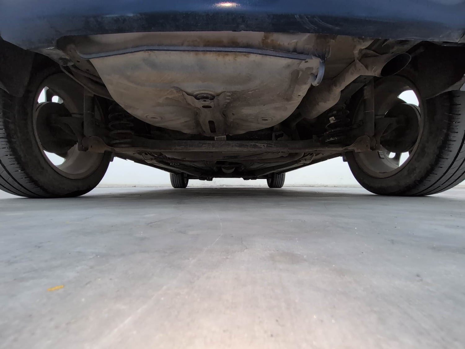 Used 2019 Maruti Suzuki Baleno Alpha Automatic Petrol Automatic extra REAR UNDERBODY VIEW (TAKEN FROM REAR)
