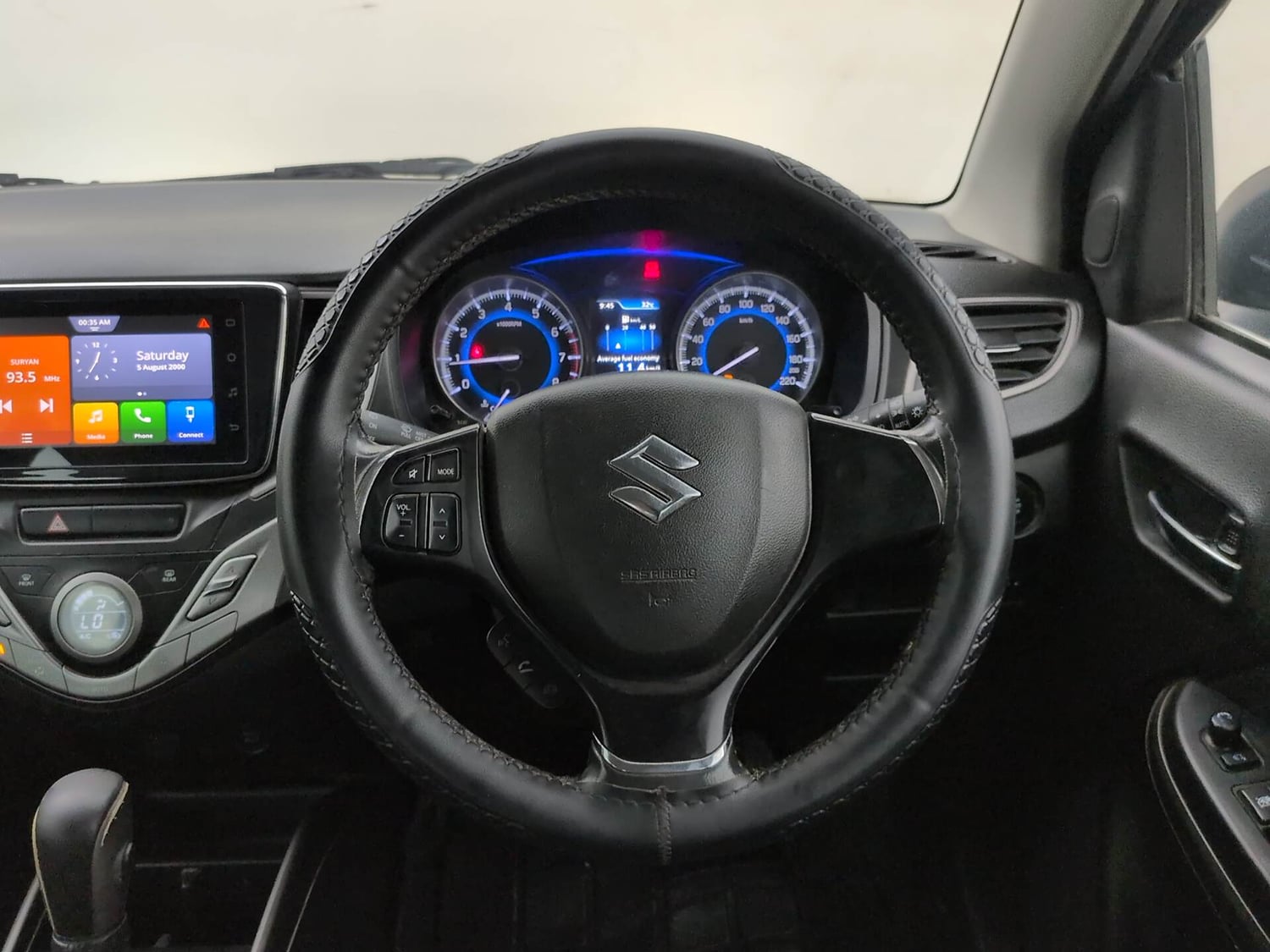 Used 2019 Maruti Suzuki Baleno Alpha Automatic Petrol Automatic interior STEERING VIEW
