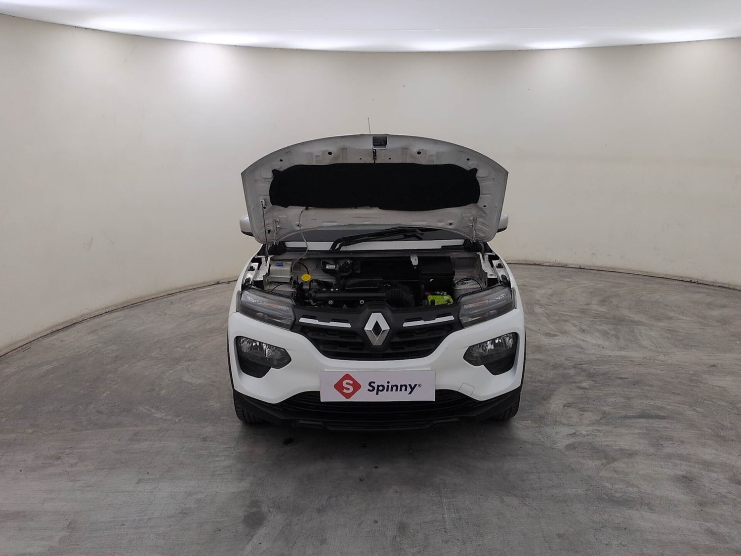 Used 2022 Renault Kwid RXT 1.0 (O) Petrol Manual engine ENGINE & BONNET OPEN FRONT VIEW