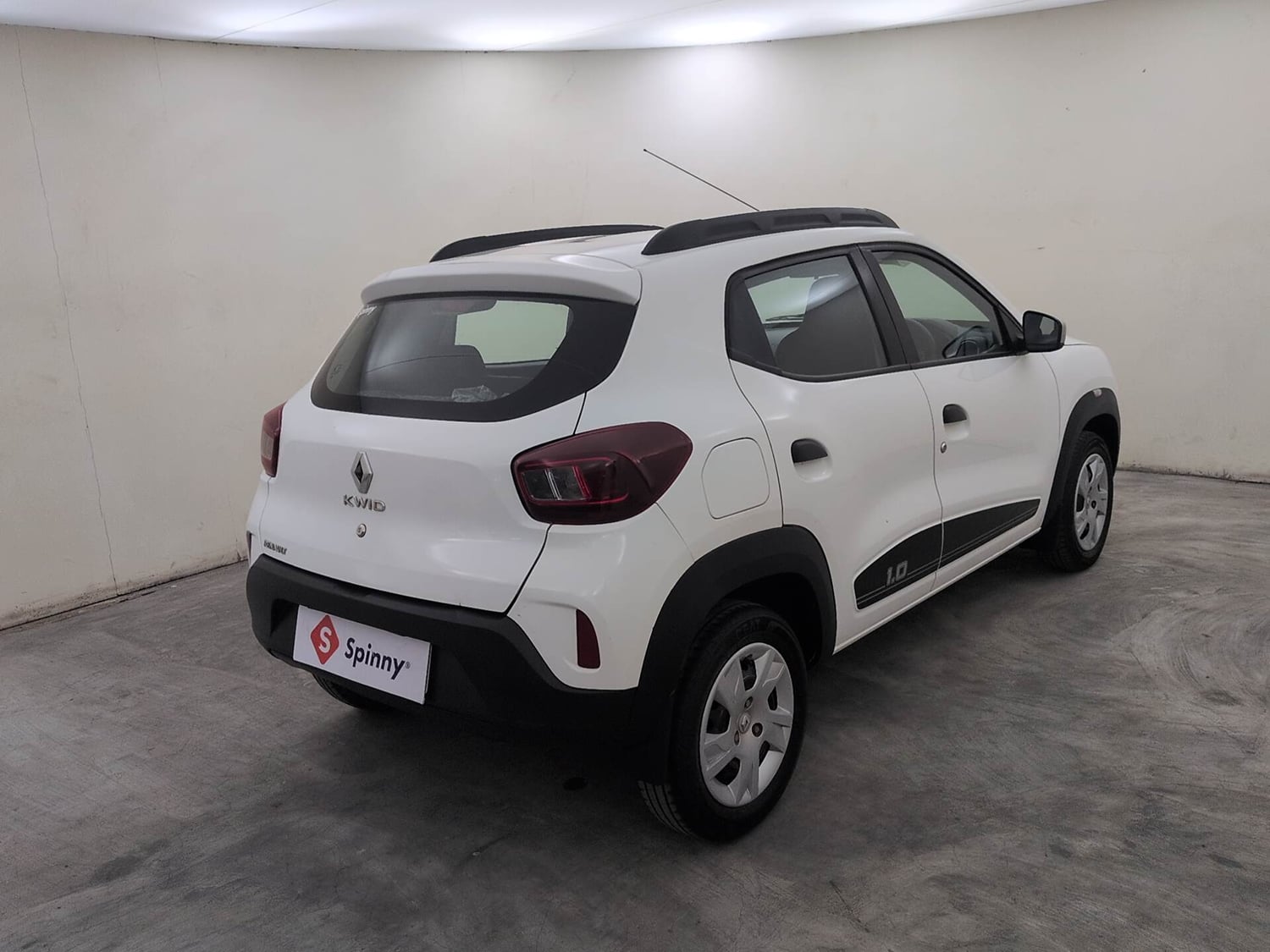 Used 2022 Renault Kwid RXT 1.0 (O) Petrol Manual exterior RIGHT REAR CORNER VIEW