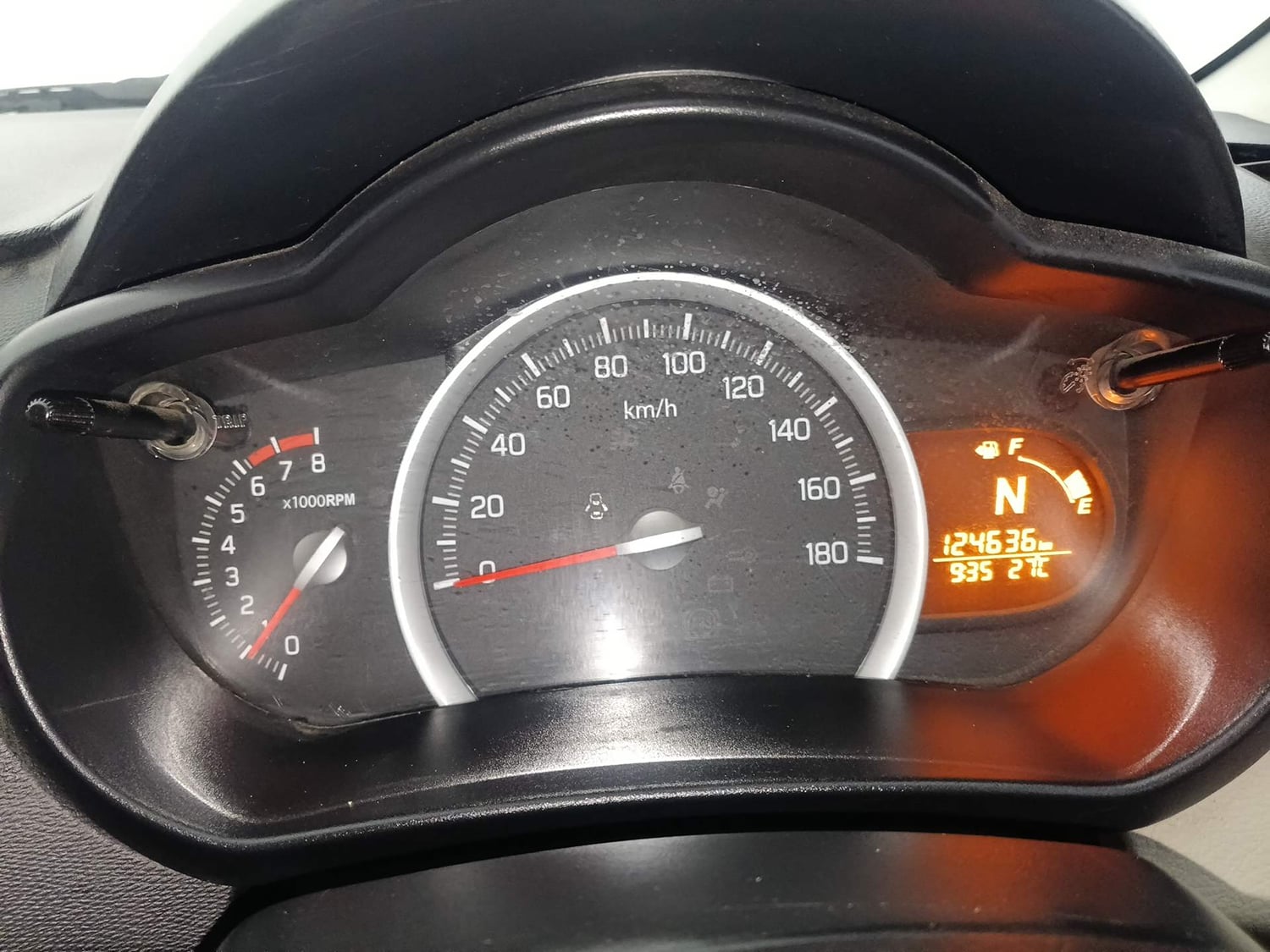 Used 2017 Maruti Suzuki Celerio VXi AMT Petrol Automatic interior CLUSTERMETER VIEW