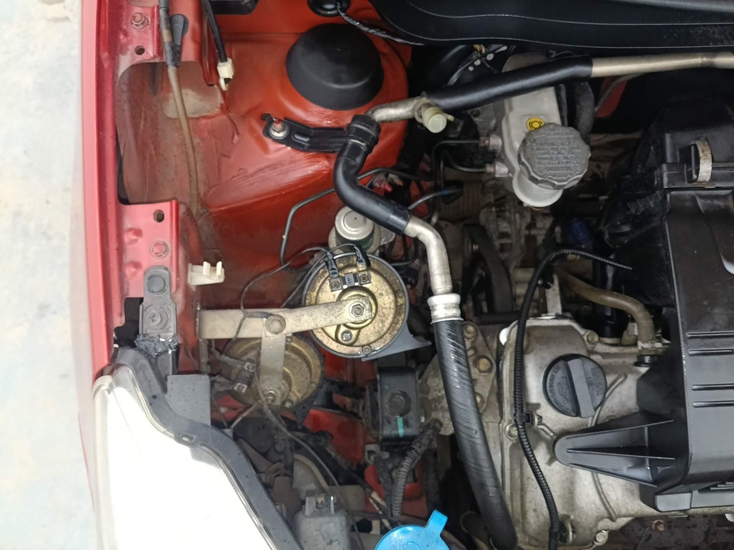 Used 2017 Maruti Suzuki Celerio VXi AMT Petrol Automatic engine ENGINE RIGHT SIDE VIEW