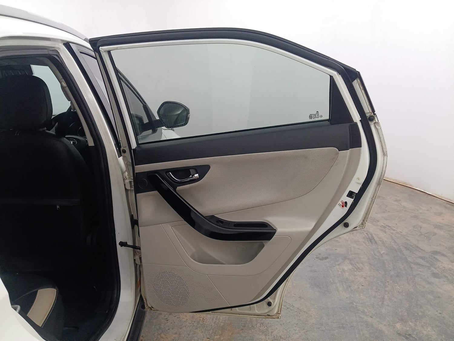 Used 2021 Tata Nexon XZA Plus (S) Petrol Automatic interior RIGHT REAR DOOR OPEN VIEW
