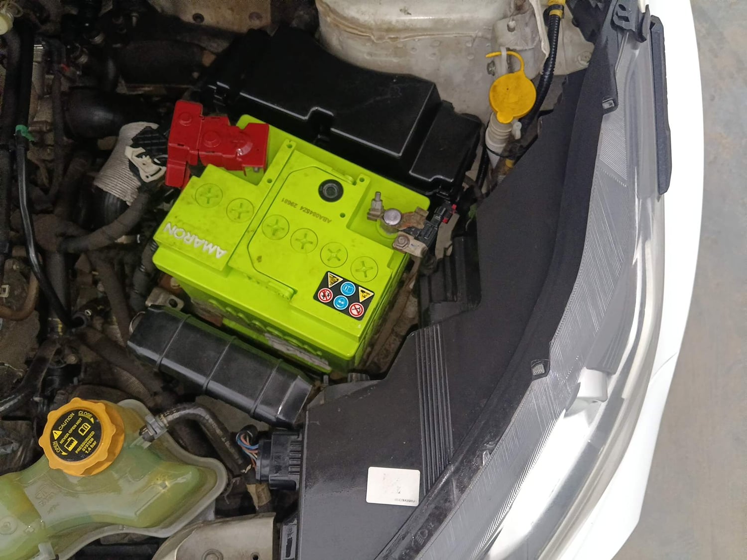 Used 2021 Tata Nexon XZA Plus (S) Petrol Automatic engine ENGINE LEFT SIDE VIEW