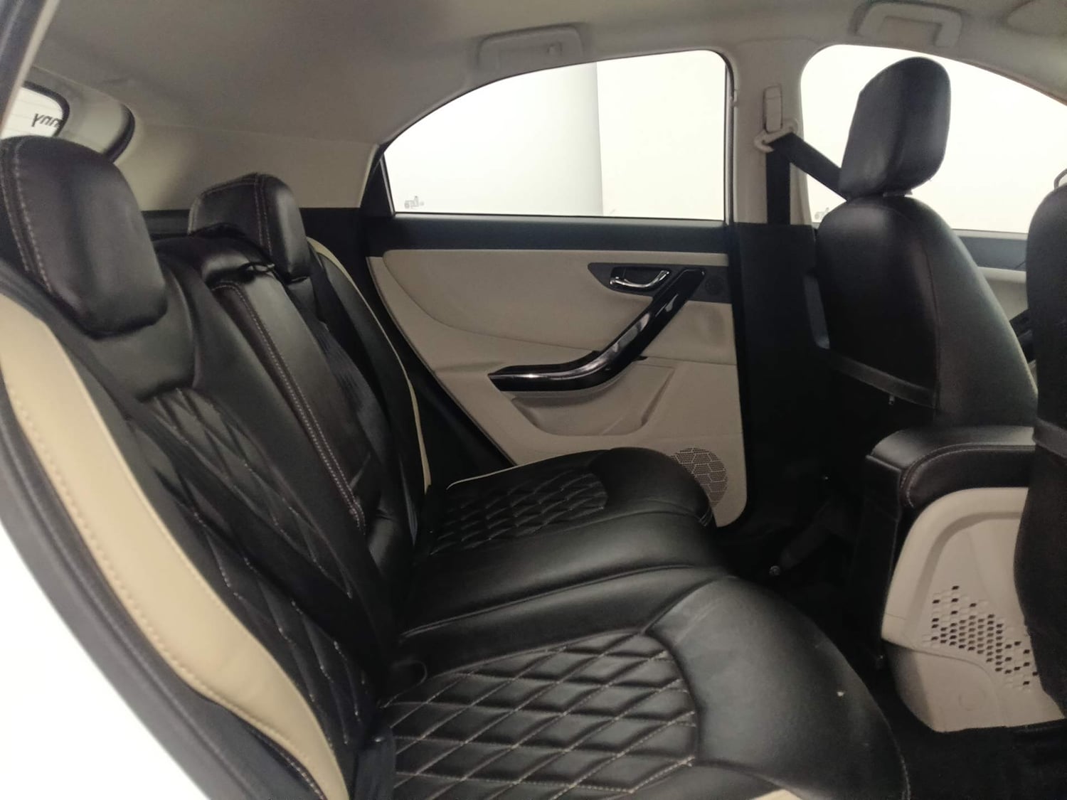 Used 2021 Tata Nexon XZA Plus (S) Petrol Automatic interior RIGHT SIDE REAR DOOR CABIN VIEW