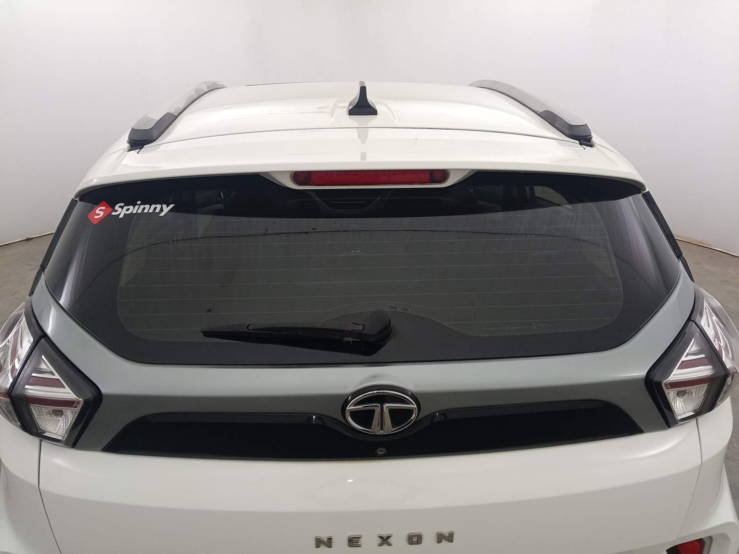 Used 2021 Tata Nexon XZA Plus (S) Petrol Automatic exterior BACK WINDSHIELD VIEW