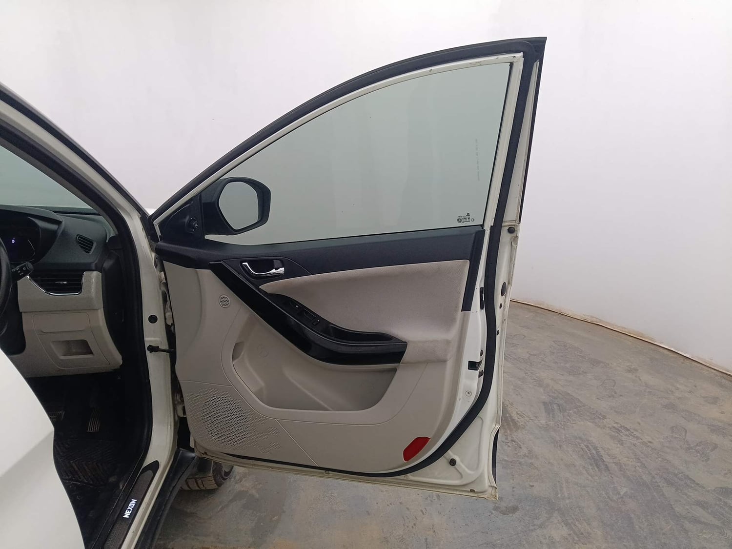 Used 2021 Tata Nexon XZA Plus (S) Petrol Automatic interior RIGHT FRONT DOOR OPEN VIEW