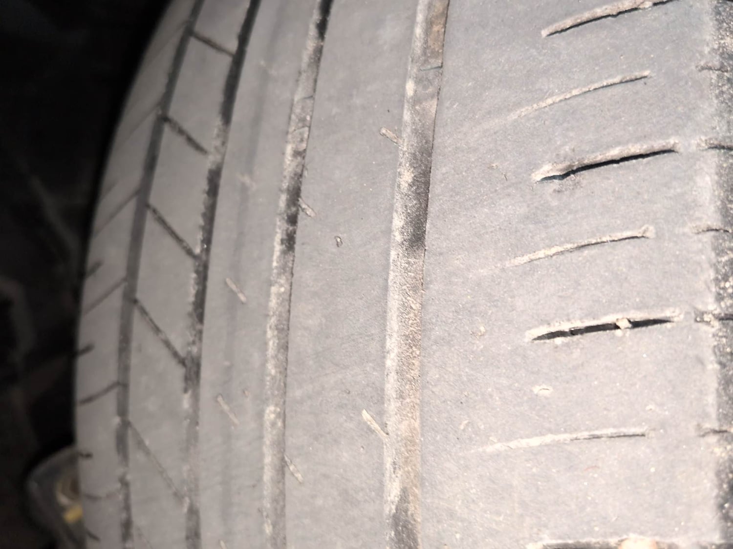 Used 2024 Honda Elevate SV MT Petrol Manual tyres RIGHT FRONT TYRE TREAD VIEW