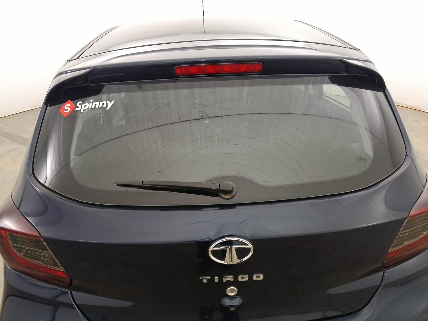 Used 2021 Tata Tiago XZ Plus Petrol Manual exterior BACK WINDSHIELD VIEW