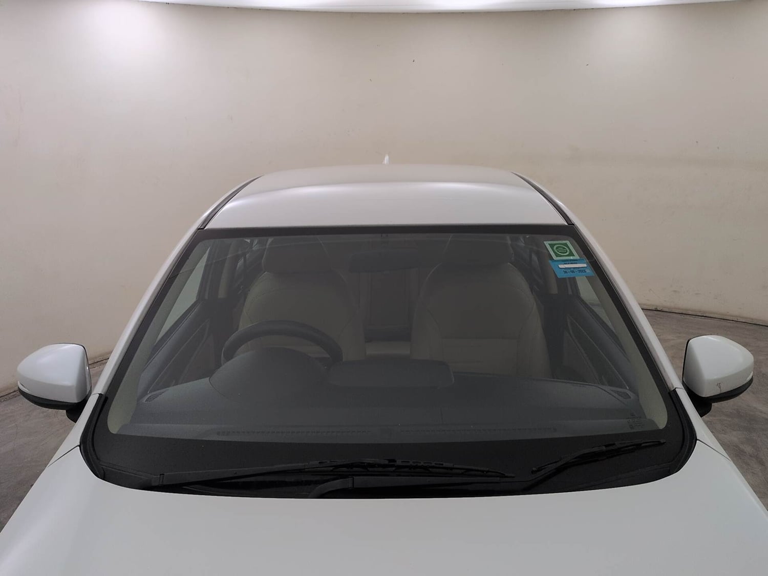 Used 2023 Honda Amaze VX 1.2 Petrol CVT Petrol Automatic exterior FRONT WINDSHIELD VIEW