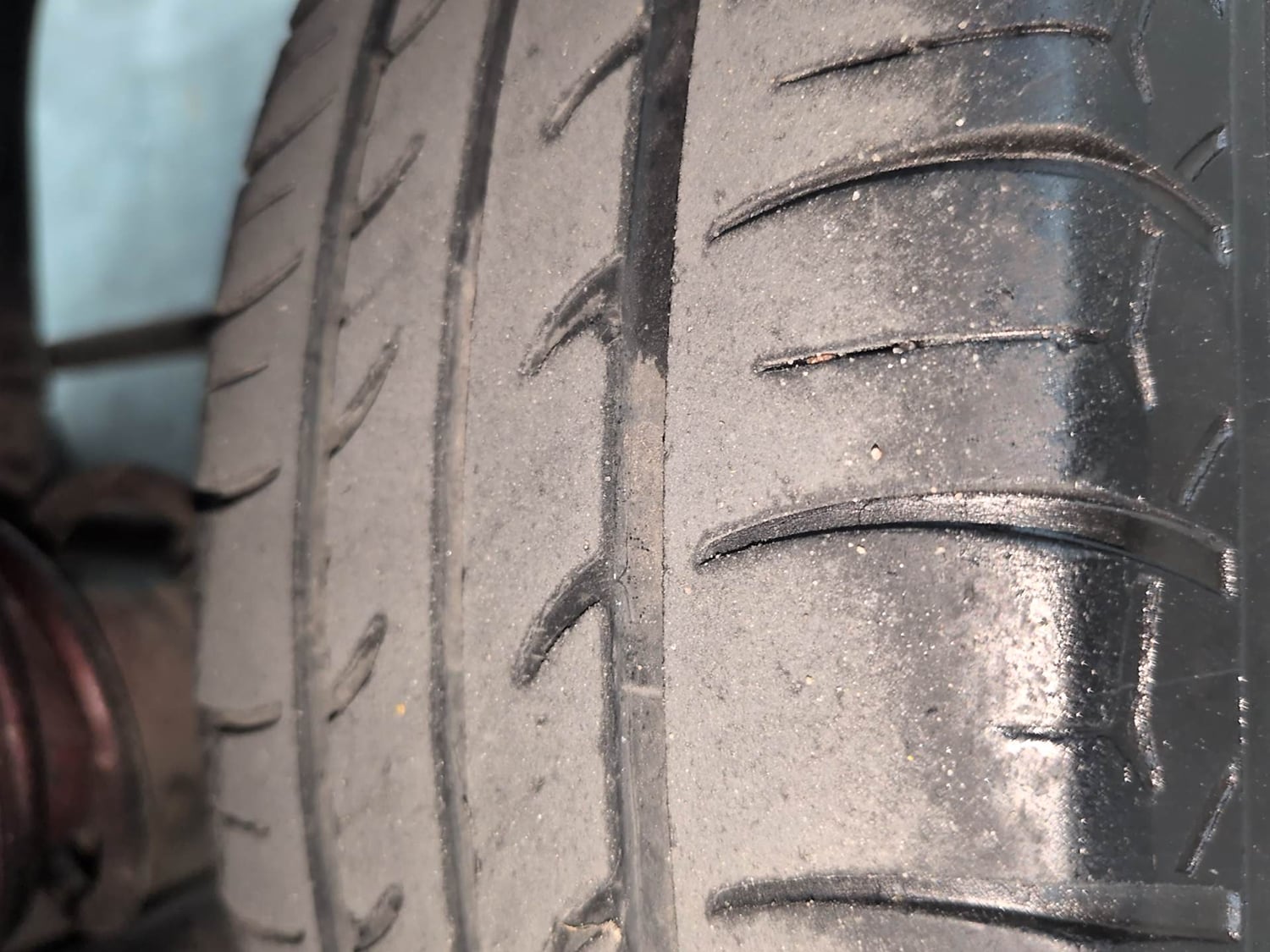 Used 2017 Maruti Suzuki Alto K10 VXi Petrol Manual tyres LEFT REAR TYRE TREAD VIEW