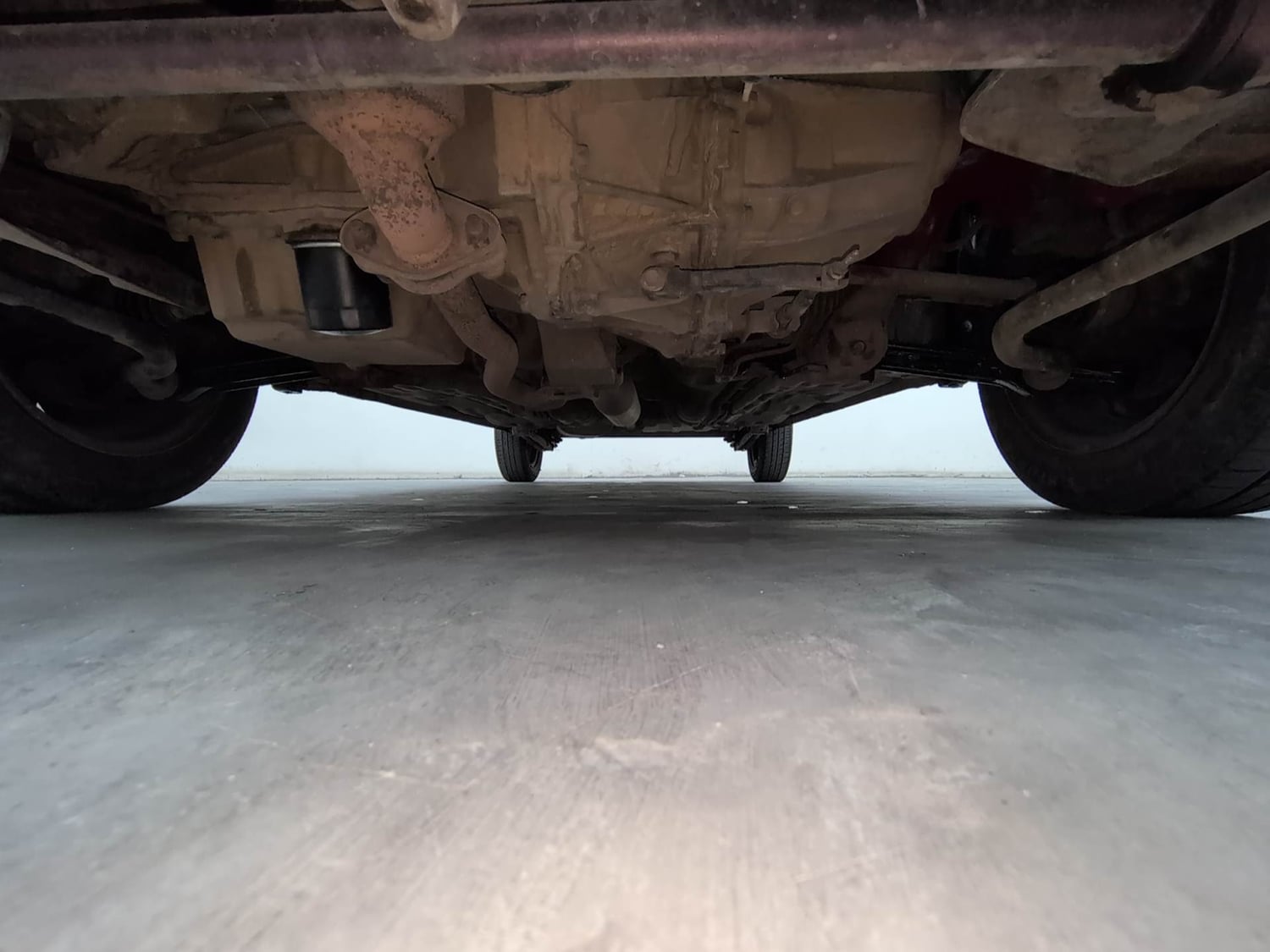 Used 2017 Maruti Suzuki Alto K10 VXi Petrol Manual extra FRONT LEFT UNDERBODY VIEW