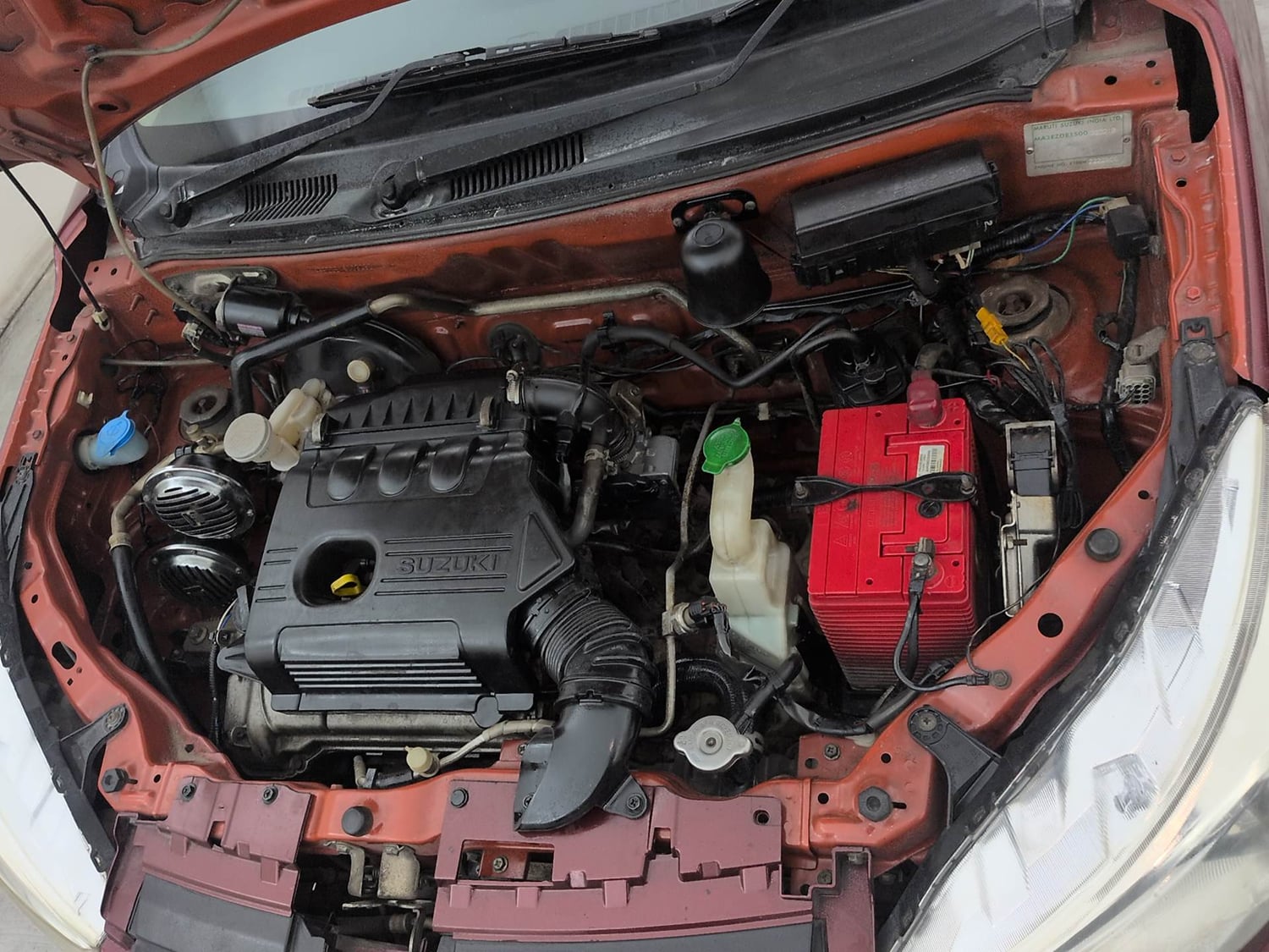 Used 2017 Maruti Suzuki Alto K10 VXi Petrol Manual engine ENGINE LEFT SIDE VIEW