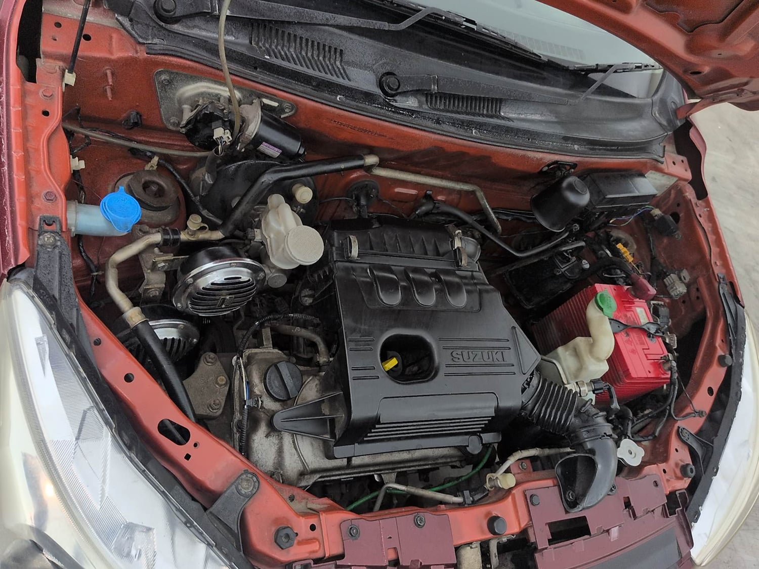 Used 2017 Maruti Suzuki Alto K10 VXi Petrol Manual engine ENGINE RIGHT SIDE VIEW