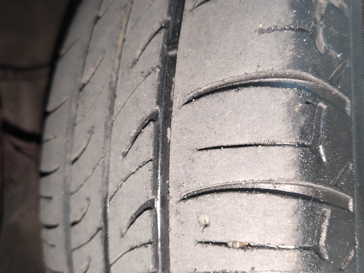 Used 2017 Maruti Suzuki Alto K10 VXi Petrol Manual tyres LEFT FRONT TYRE TREAD VIEW