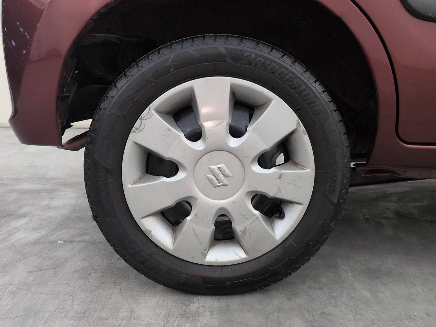 Used 2017 Maruti Suzuki Alto K10 VXi Petrol Manual tyres RIGHT REAR TYRE RIM VIEW