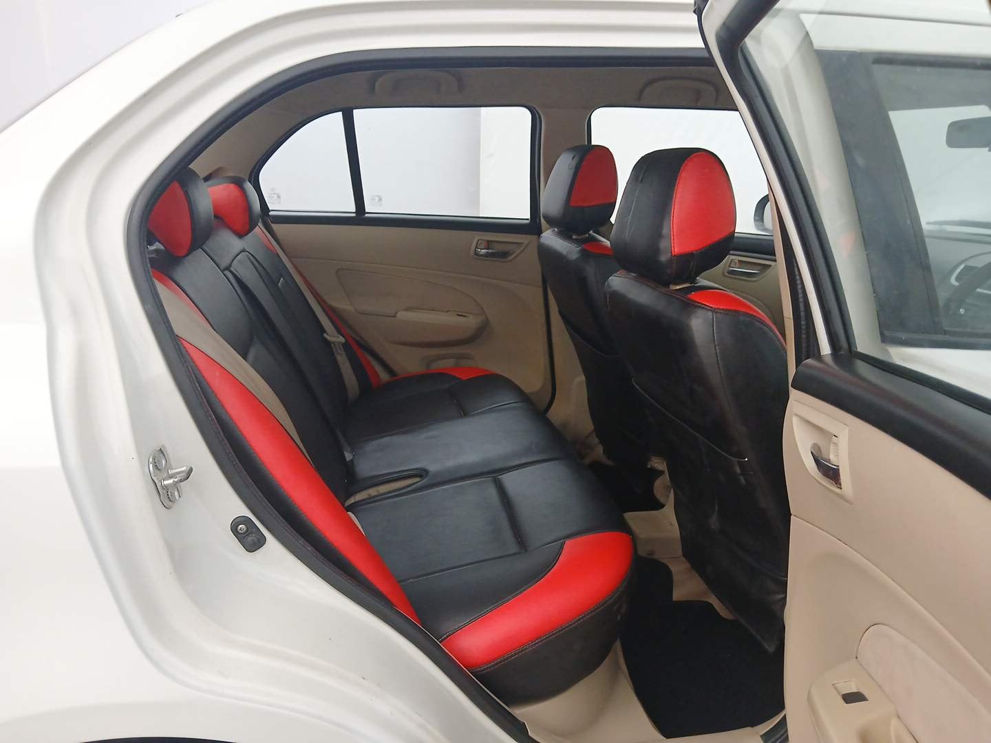 Used 2014 Maruti Suzuki Swift Dzire VXI Petrol Manual interior RIGHT SIDE REAR DOOR CABIN VIEW
