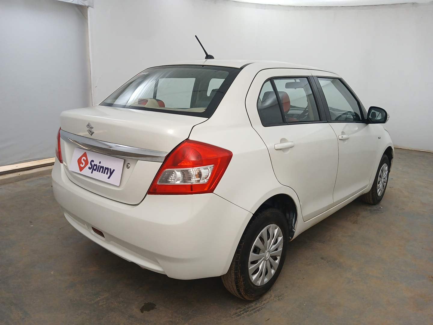 Used 2014 Maruti Suzuki Swift Dzire VXI Petrol Manual exterior RIGHT REAR CORNER VIEW