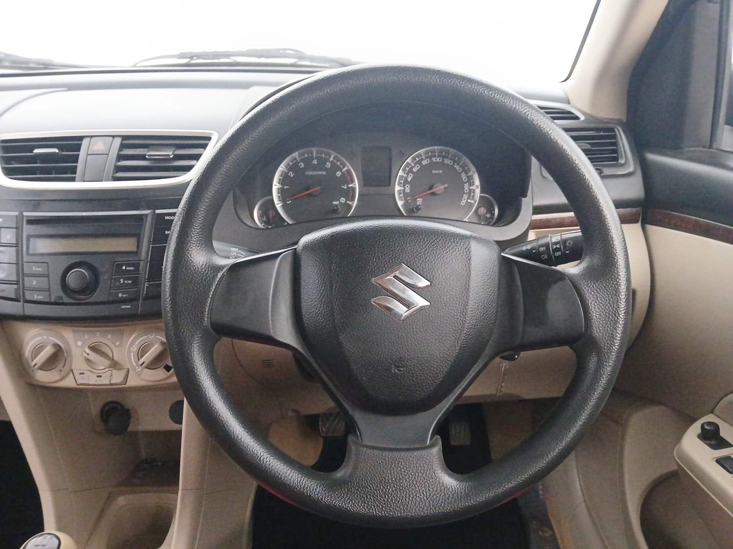 Used 2014 Maruti Suzuki Swift Dzire VXI Petrol Manual interior STEERING VIEW