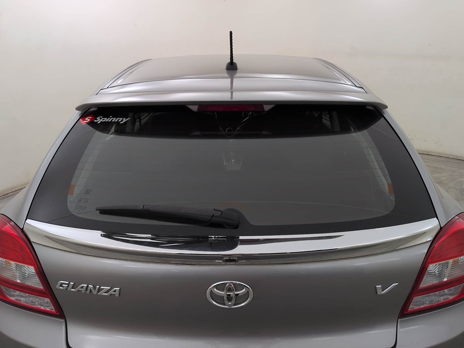 Used 2019 Toyota Glanza V CVT Petrol Automatic exterior BACK WINDSHIELD VIEW