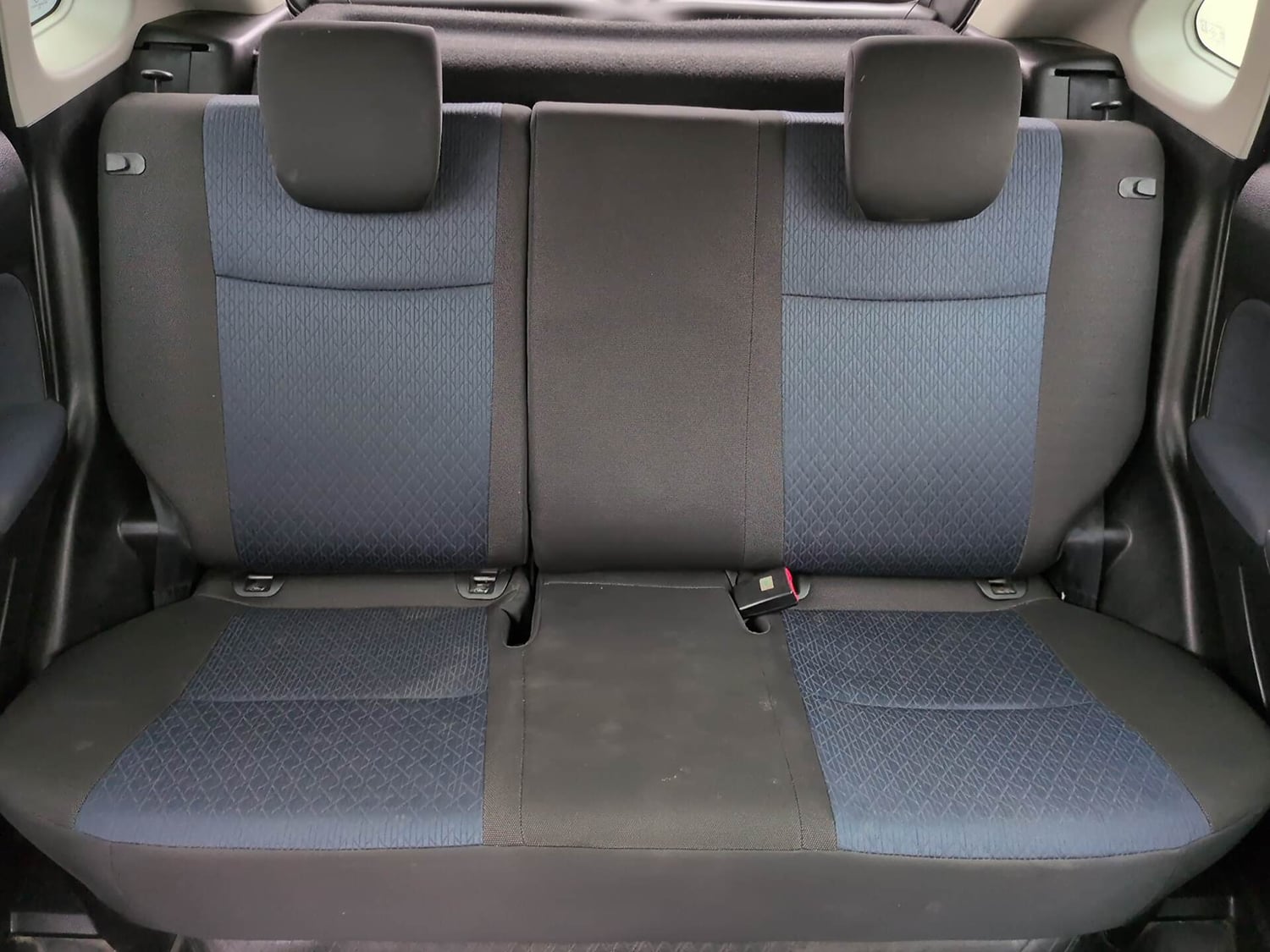 Used 2019 Toyota Glanza V CVT Petrol Automatic interior REAR SEAT CONDITION VIEW