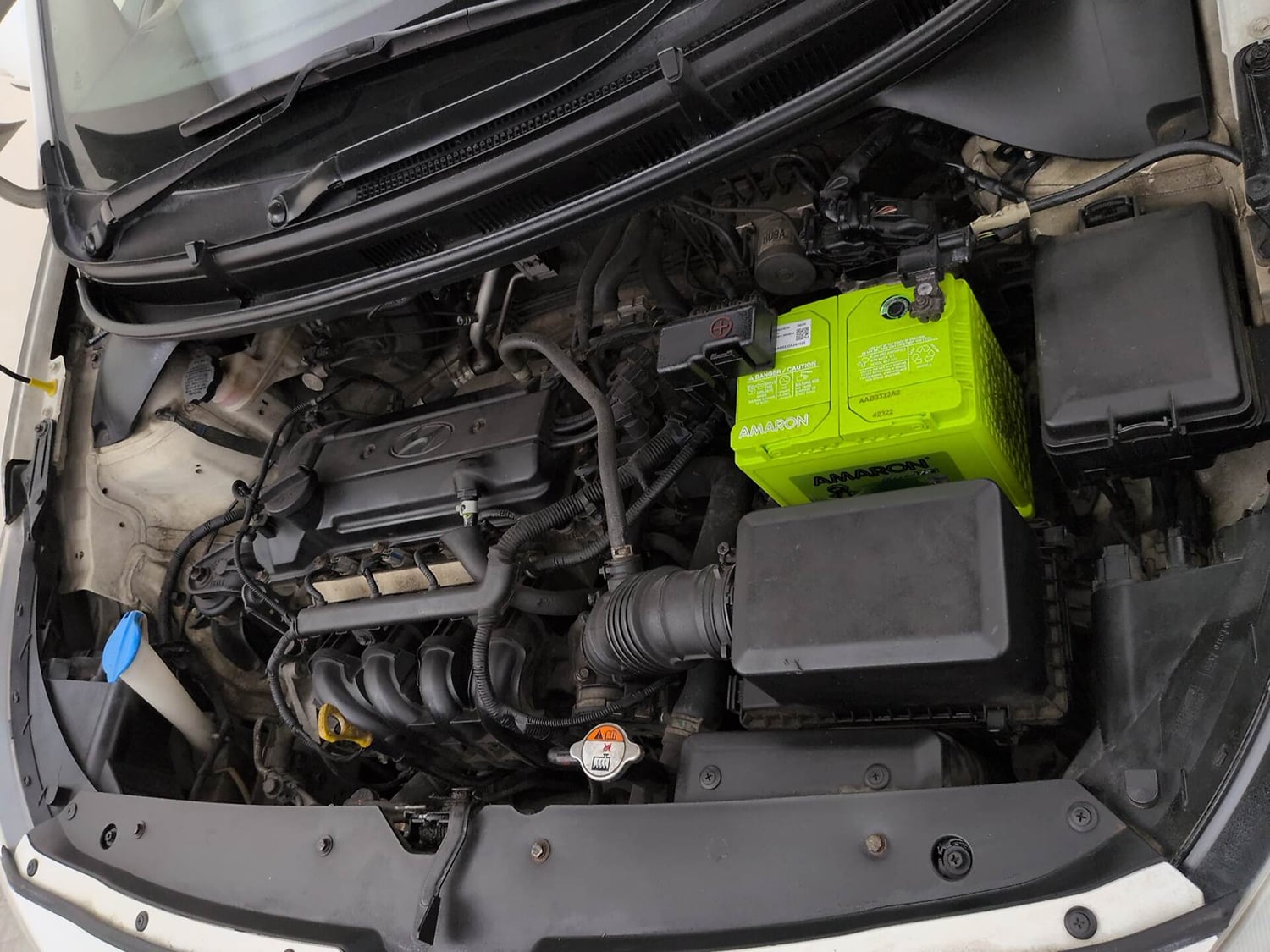 Used 2017 Hyundai Elite i20 Sportz 1.2 Petrol Manual engine ENGINE LEFT SIDE VIEW