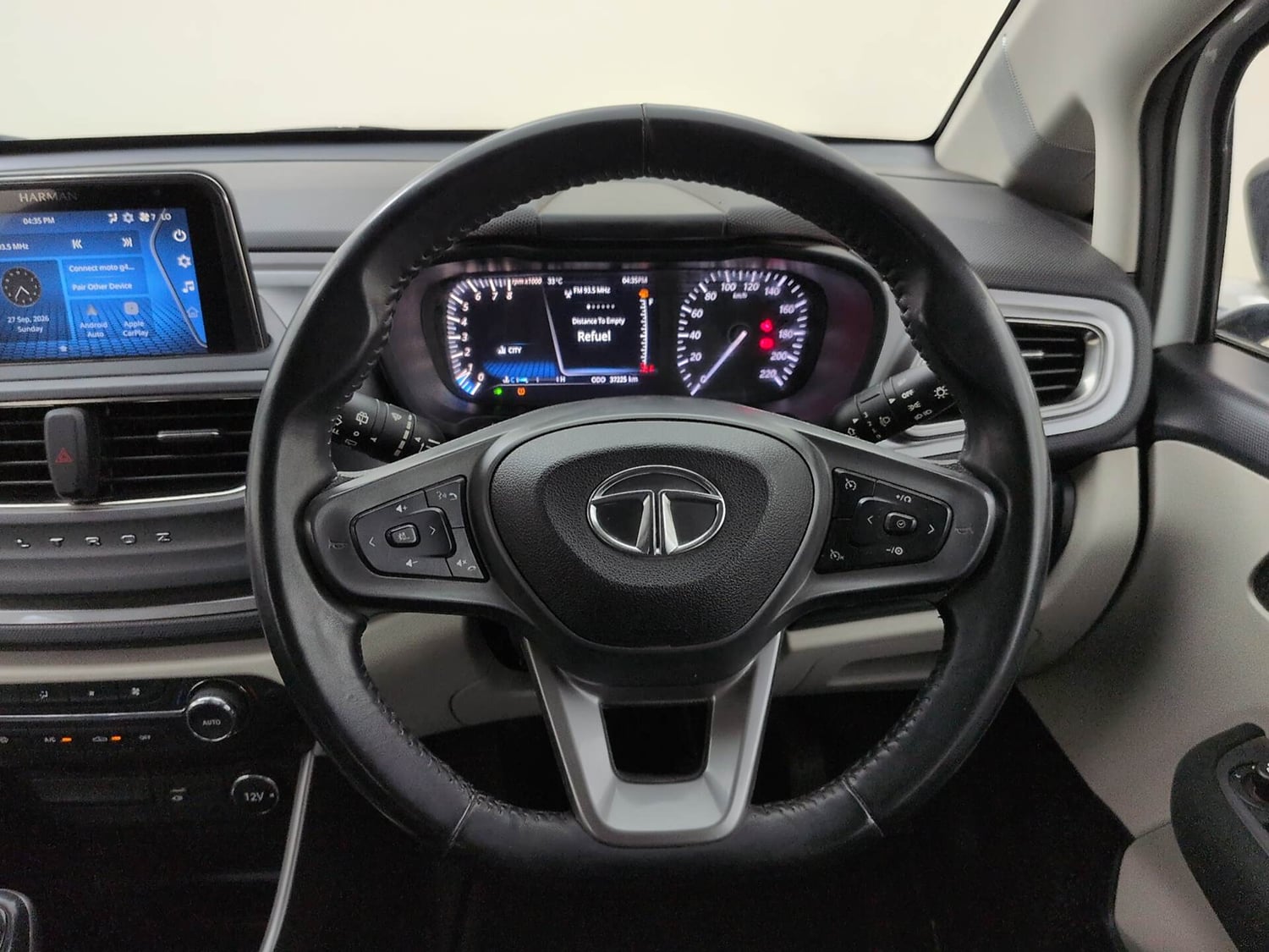 Used 2023 Tata Altroz XZ Plus Petrol Petrol Manual interior STEERING VIEW
