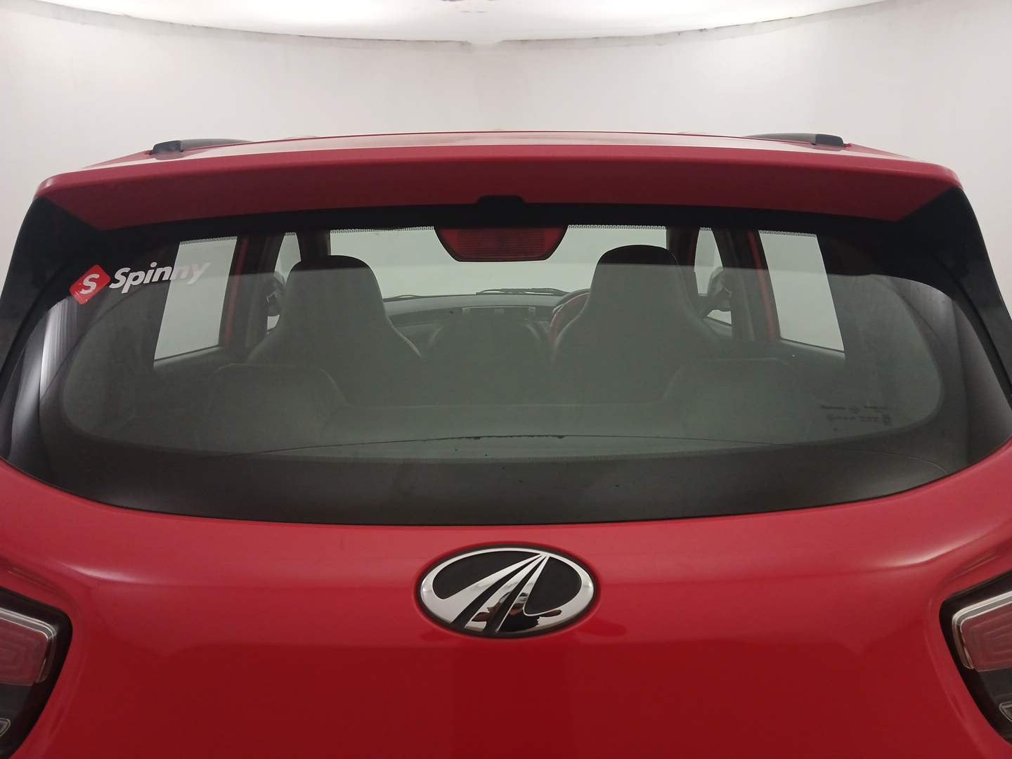 Used 2019 Mahindra KUV100 NXT K2 6 STR Petrol Manual exterior BACK WINDSHIELD VIEW