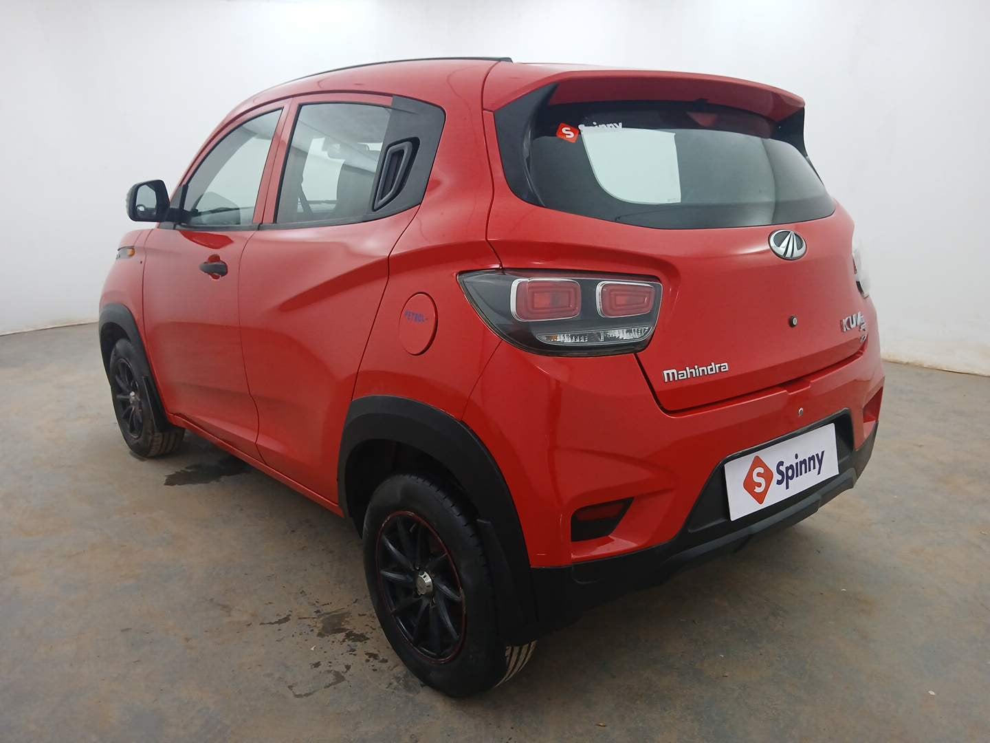 Used 2019 Mahindra KUV100 NXT K2 6 STR Petrol Manual exterior LEFT REAR CORNER VIEW