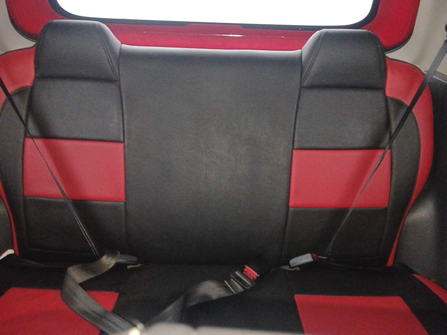 Used 2019 Mahindra KUV100 NXT K2 6 STR Petrol Manual interior REAR SEAT CONDITION VIEW