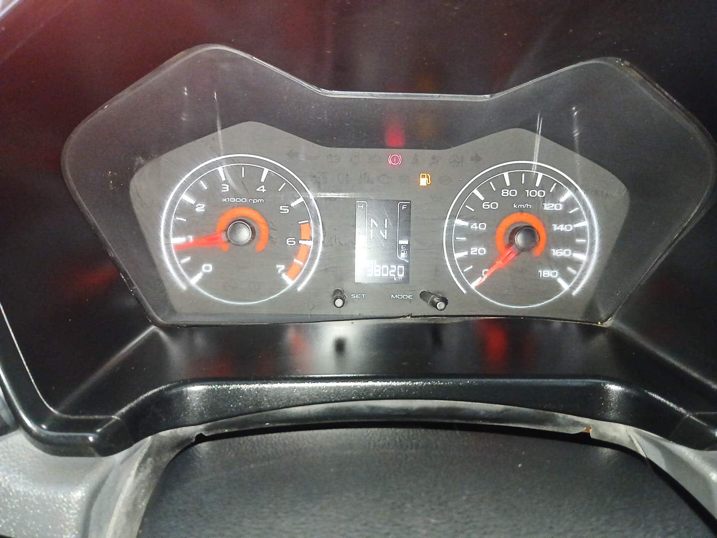 Used 2019 Mahindra KUV100 NXT K2 6 STR Petrol Manual interior CLUSTERMETER VIEW