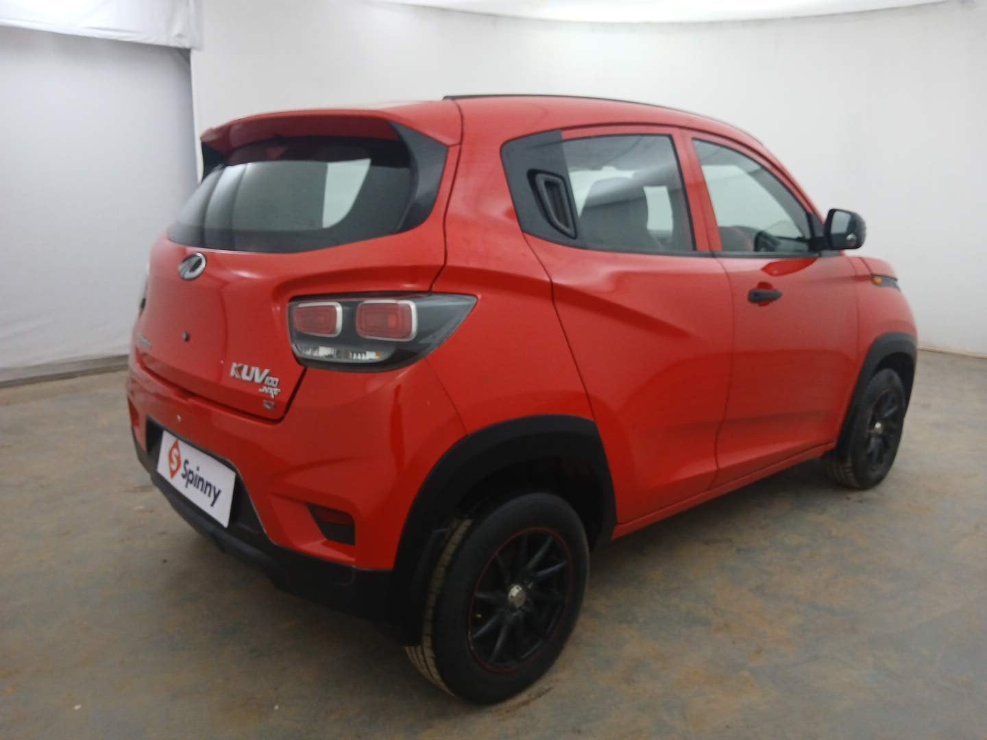 Used 2019 Mahindra KUV100 NXT K2 6 STR Petrol Manual exterior RIGHT REAR CORNER VIEW