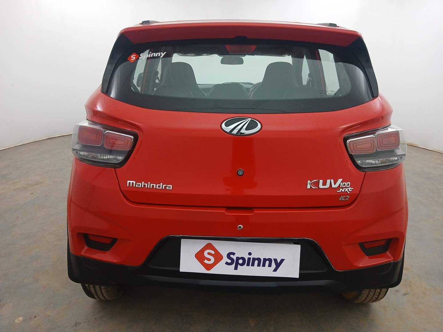 Used 2019 Mahindra KUV100 NXT K2 6 STR Petrol Manual exterior BACK VIEW