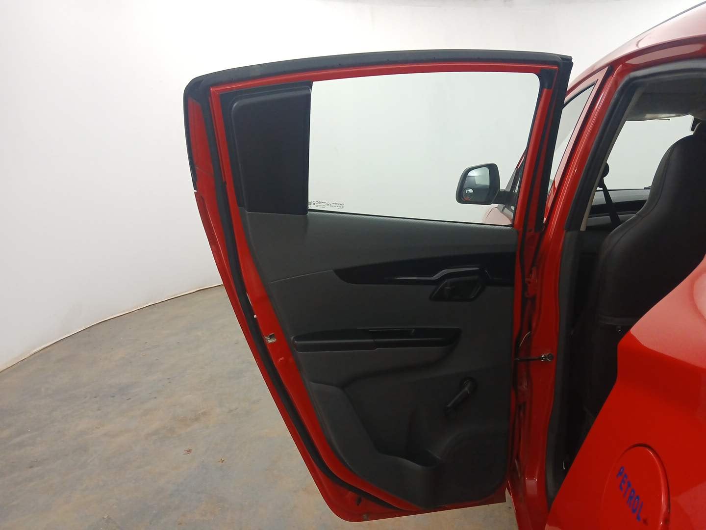 Used 2019 Mahindra KUV100 NXT K2 6 STR Petrol Manual interior LEFT REAR DOOR OPEN VIEW