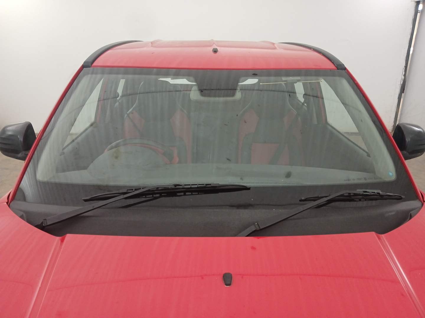 Used 2019 Mahindra KUV100 NXT K2 6 STR Petrol Manual exterior FRONT WINDSHIELD VIEW