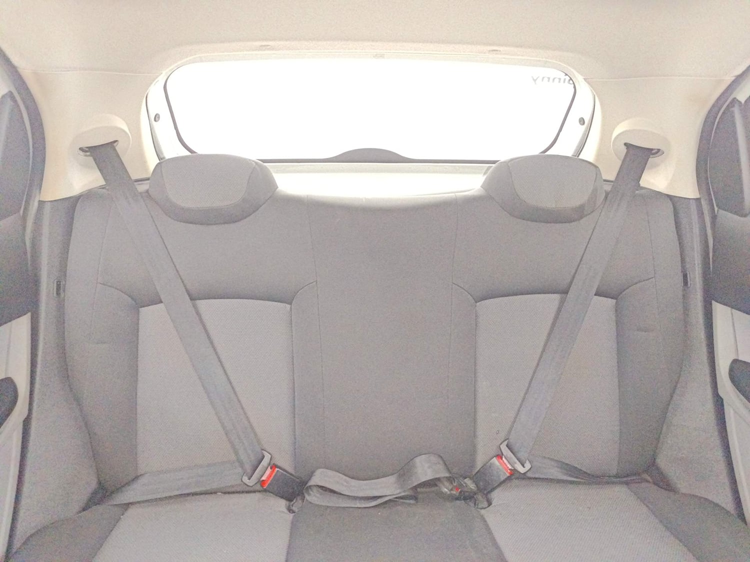 Used 2019 Tata Tiago Revotron XT Petrol Manual interior REAR SEAT CONDITION VIEW