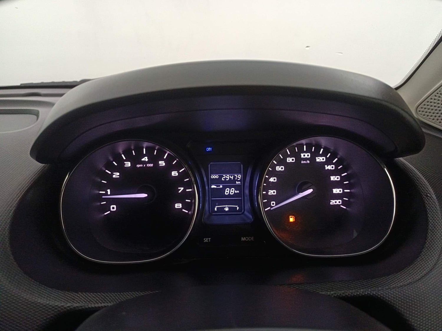 Used 2019 Tata Tiago Revotron XT Petrol Manual interior CLUSTERMETER VIEW