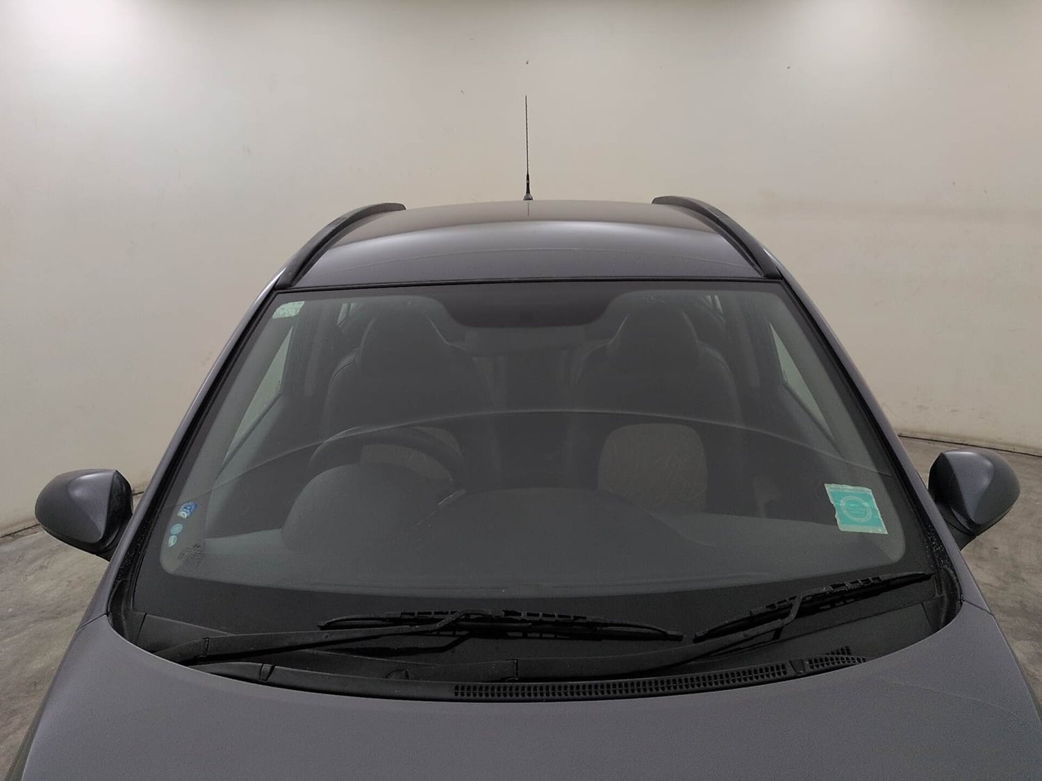 Used 2019 Hyundai Grand i10 Magna 1.2 Kappa VTVT Petrol Manual exterior FRONT WINDSHIELD VIEW