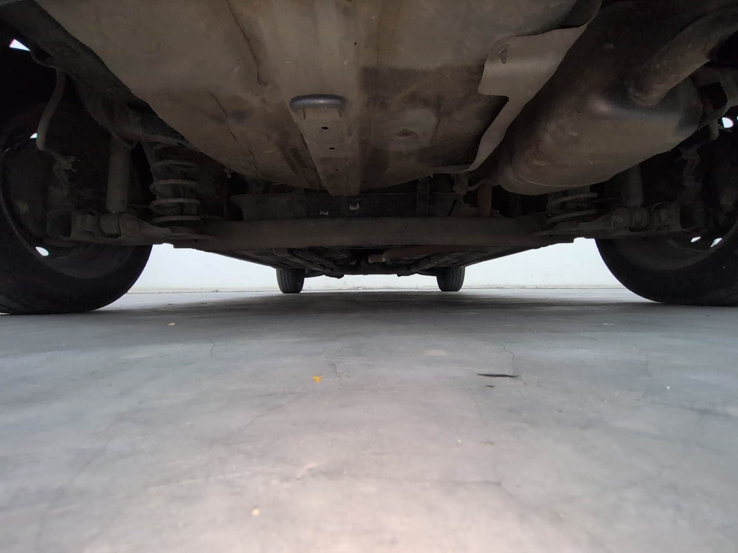 Used 2019 Hyundai Grand i10 Magna 1.2 Kappa VTVT Petrol Manual extra REAR UNDERBODY VIEW (TAKEN FROM REAR)