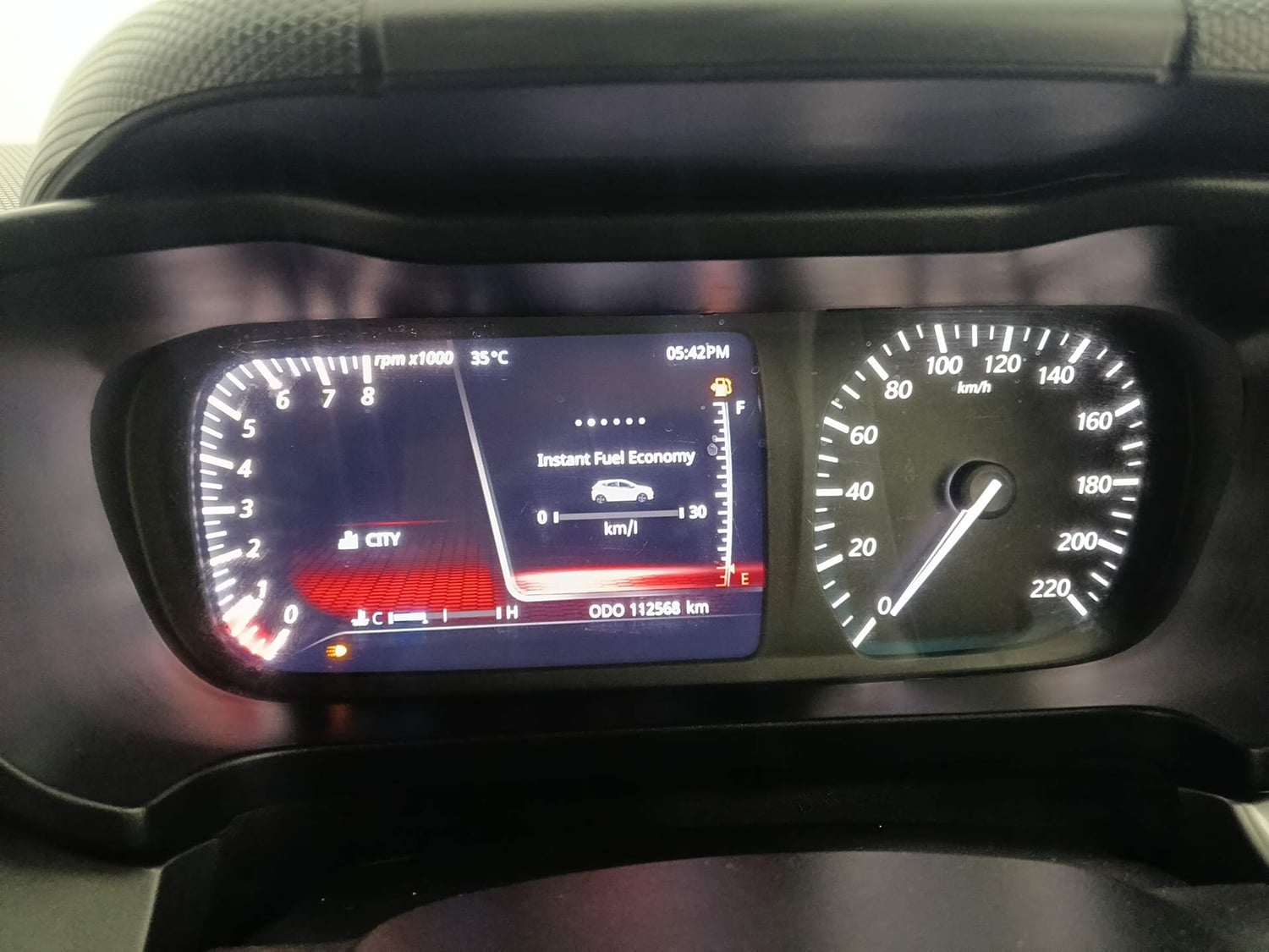 Used 2020 Tata Altroz XZ Petrol Petrol Manual interior CLUSTERMETER VIEW