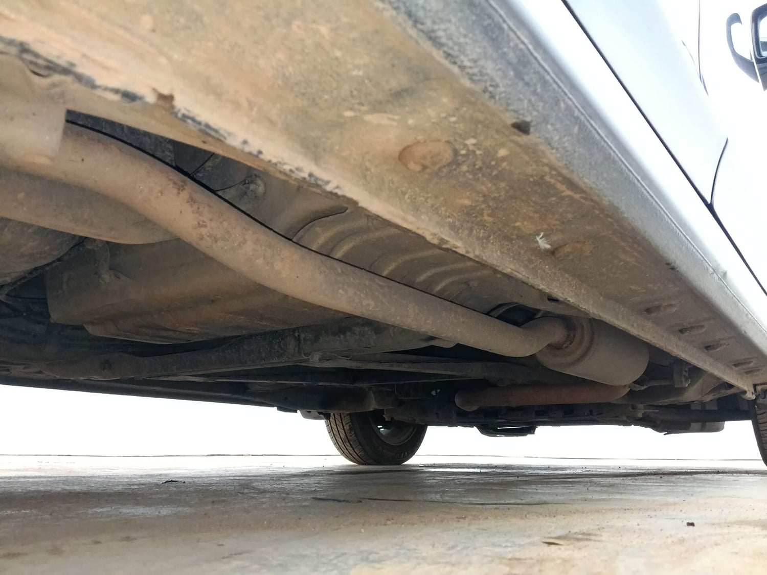 Used 2018 Honda City V Petrol Petrol Manual extra REAR RIGHT UNDERBODY VIEW