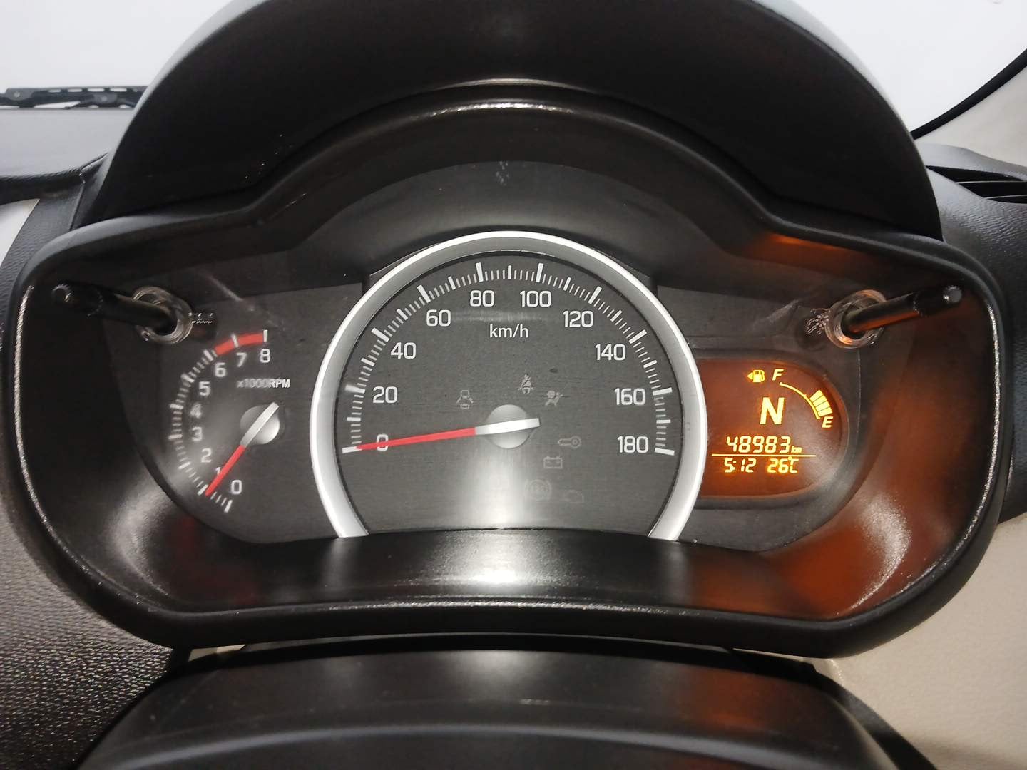 Used 2017 Maruti Suzuki Celerio ZXi AMT Petrol Automatic interior CLUSTERMETER VIEW