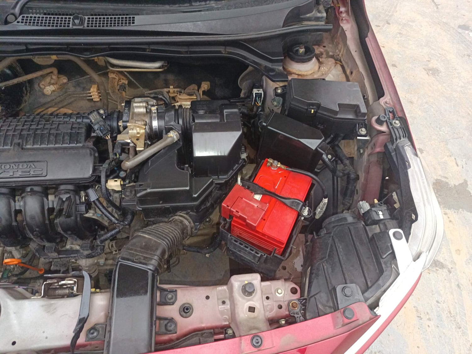 Used 2019 Honda Amaze 1.2 VX MT Petrol Petrol Manual engine ENGINE LEFT SIDE VIEW