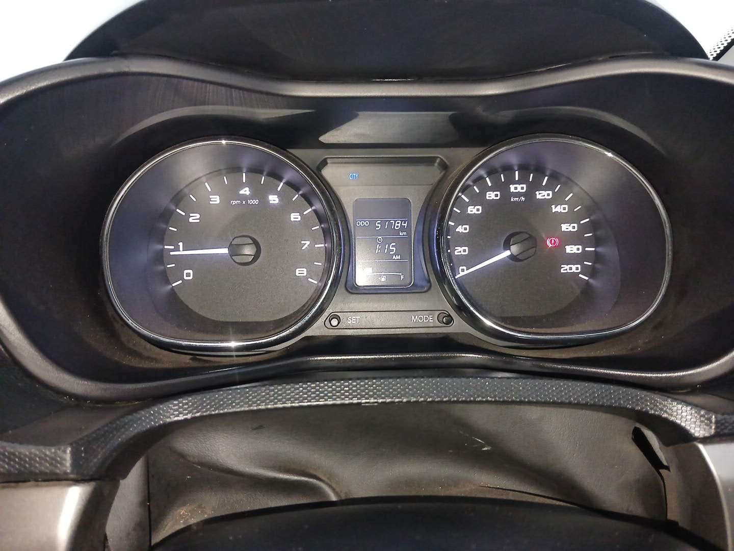 Used 2019 Tata Nexon XZ Plus Diesel Diesel Manual interior CLUSTERMETER VIEW