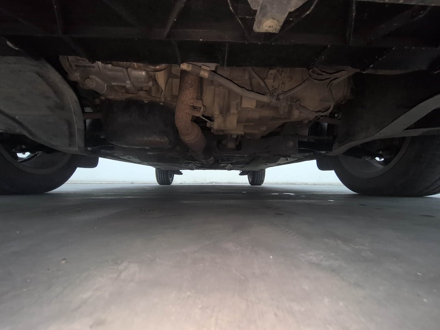 Used 2016 Volkswagen Polo Highline1.2L (P) Petrol Manual extra FRONT LEFT UNDERBODY VIEW