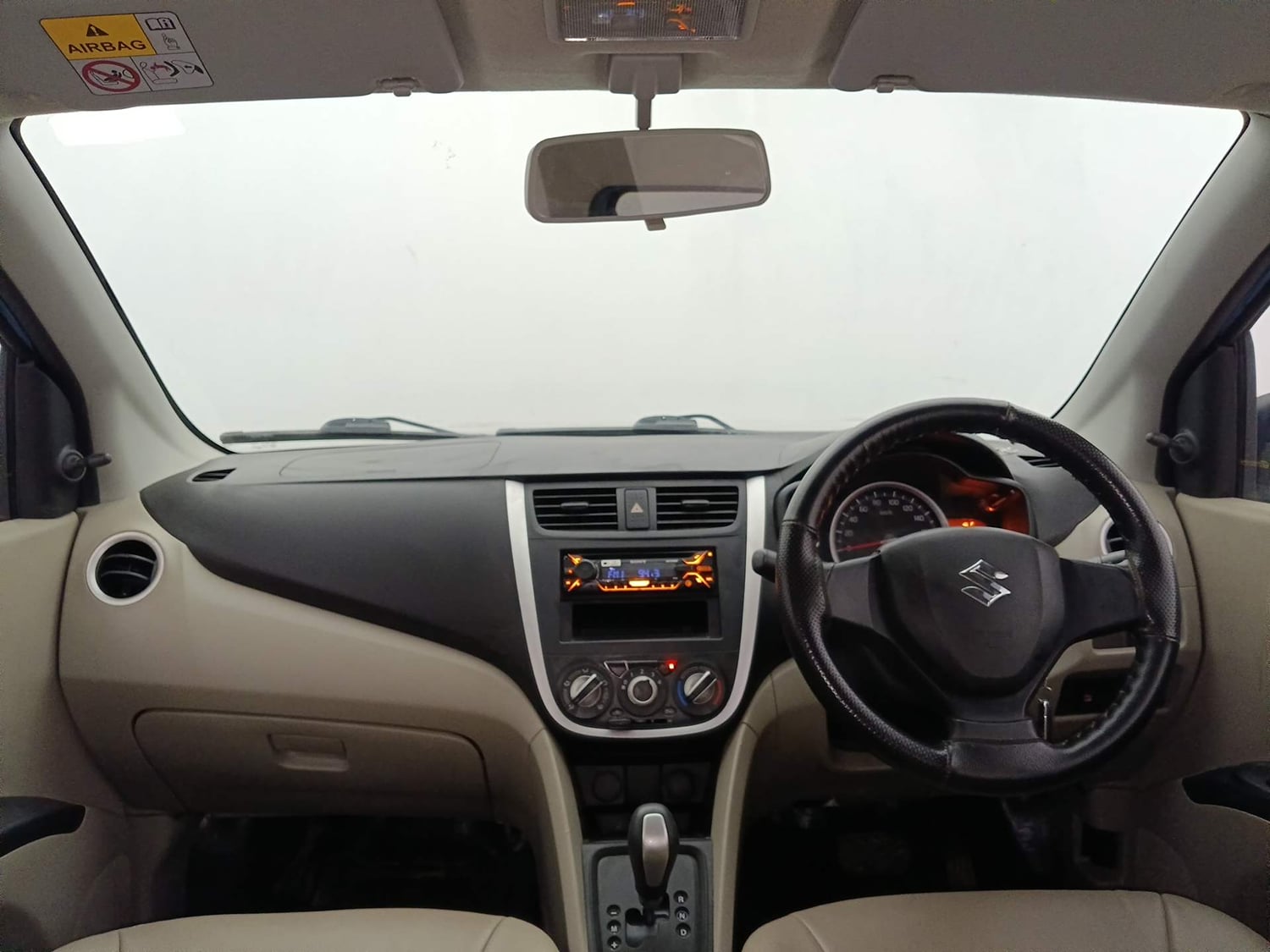 Used 2017 Maruti Suzuki Celerio VXI (O) AMT Petrol Automatic interior DASHBOARD VIEW